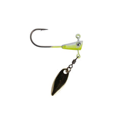 Leland Crappie Magnet Fin Spin Jig Head