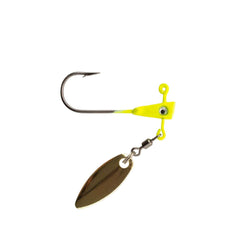 Leland Crappie Magnet Fin Spin Jig Head