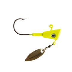 Leland Crappie Magnet Fin Spin Jig Head