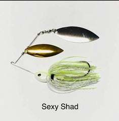 Crusher Lures "Petite" Spinnerbait (Double Willow)