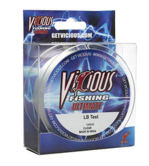 Vicious Ultimate Clear Mono 330 Yards